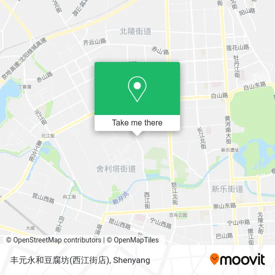 丰元永和豆腐坊(西江街店) map