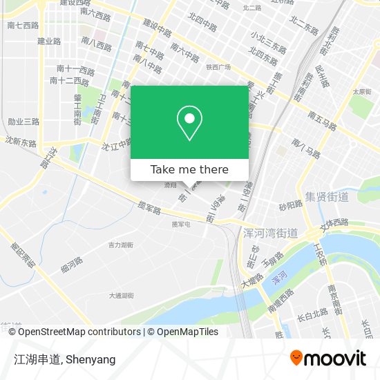 江湖串道 map