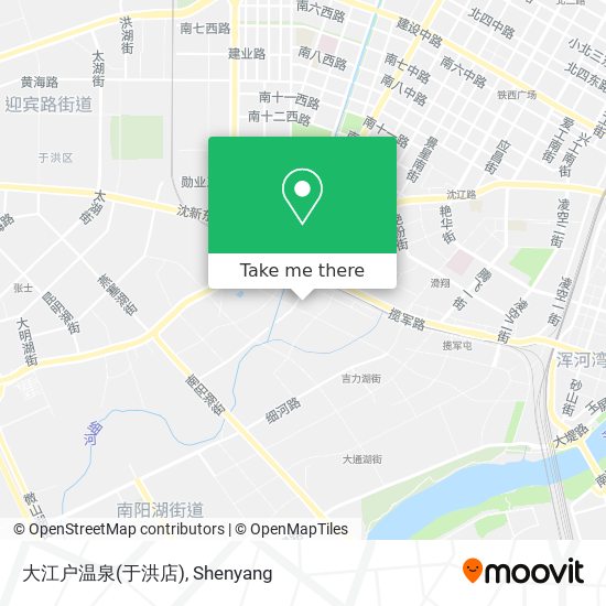 大江户温泉(于洪店) map