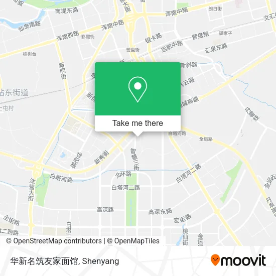华新名筑友家面馆 map