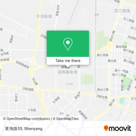 黄海路55 map