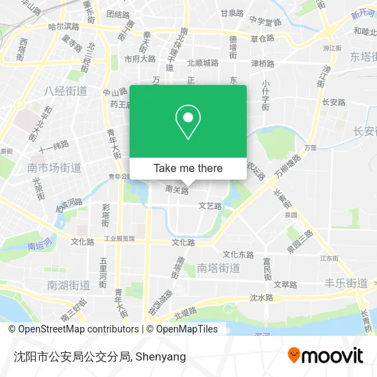 沈阳市公安局公交分局 map