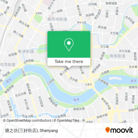 膳之坊(三好街店) map