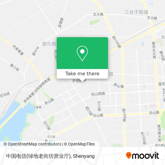 中国电信(绿地老街坊营业厅) map