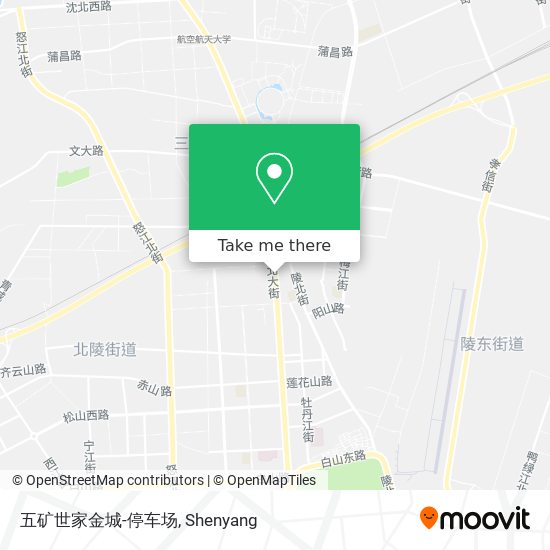 五矿世家金城-停车场 map