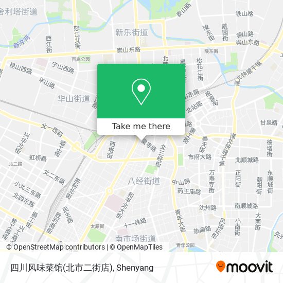四川风味菜馆(北市二街店) map
