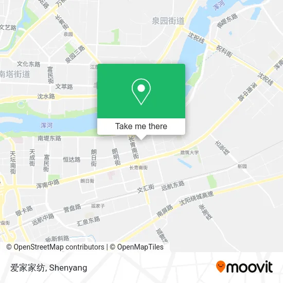 爱家家纺 map