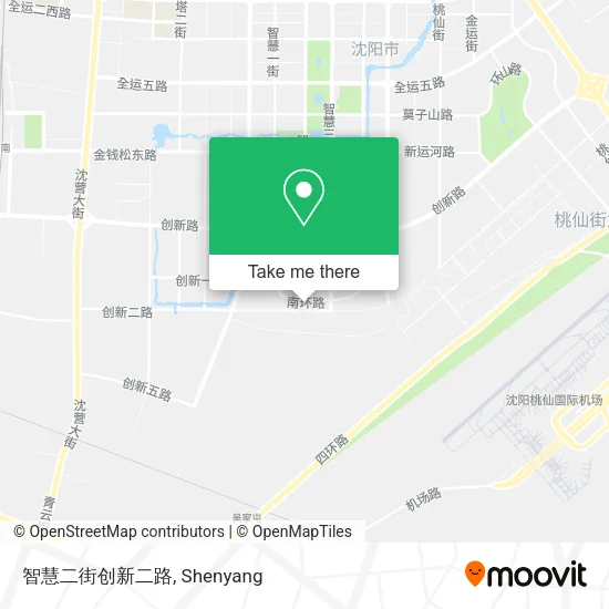 智慧二街创新二路 map