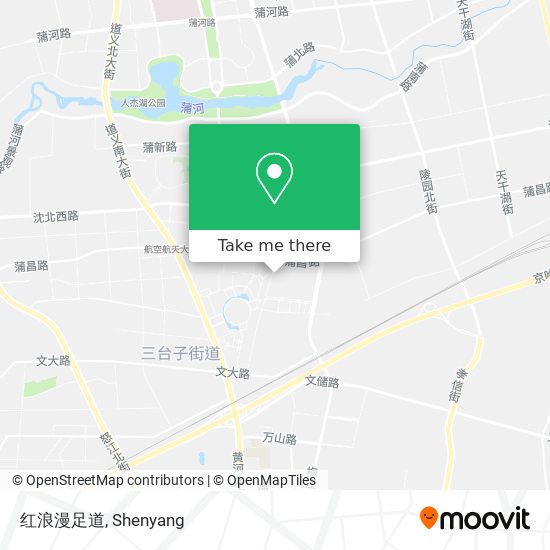 红浪漫足道 map