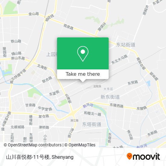 山川喜悦都-11号楼 map