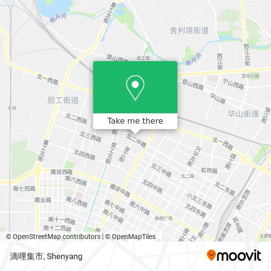 滴哩集市 map