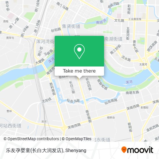 乐友孕婴童(长白大润发店) map