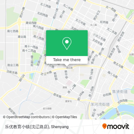 乐优教育小镇(沈辽路店) map