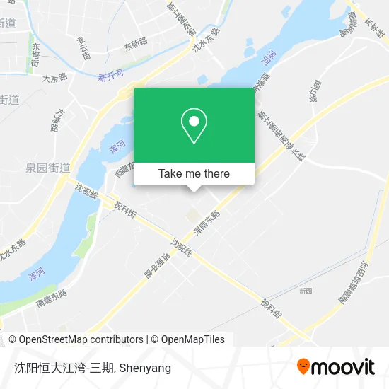 沈阳恒大江湾-三期 map