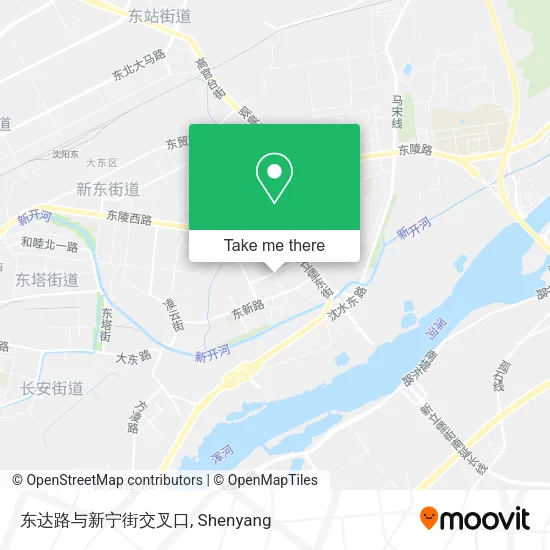 东达路与新宁街交叉口 map