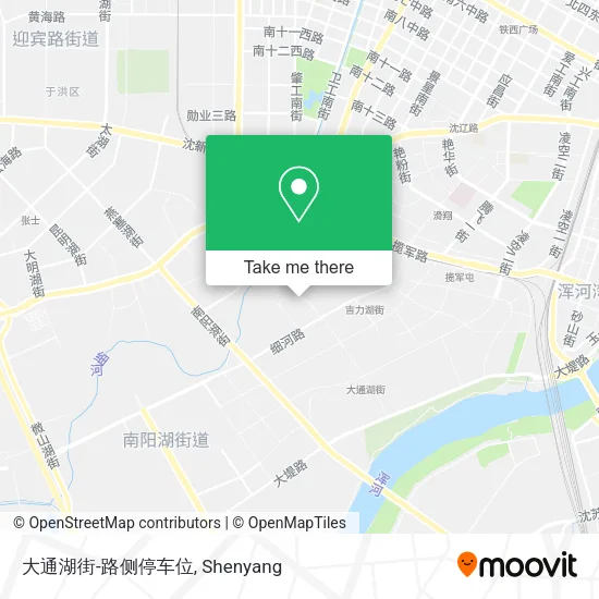 大通湖街-路侧停车位 map