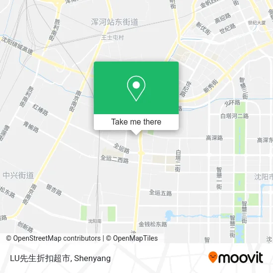 LU先生折扣超市 map