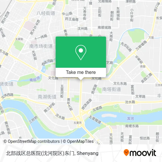 北部战区总医院(沈河院区)东门 map