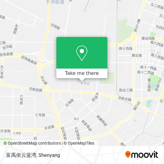 富禹依云蓝湾 map
