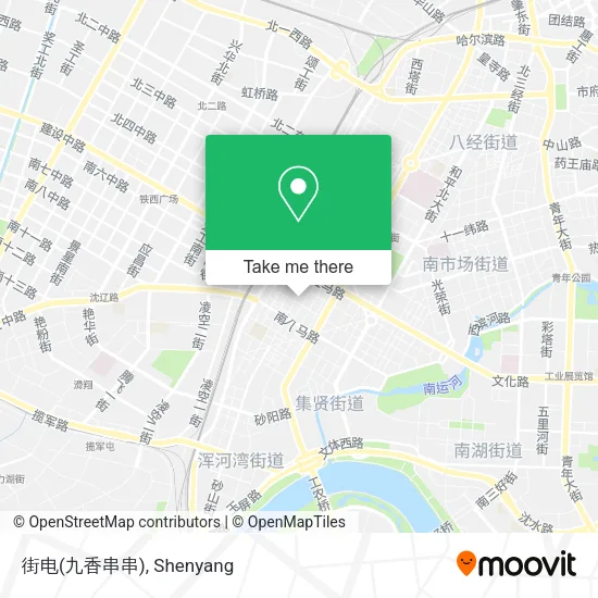 街电(九香串串) map