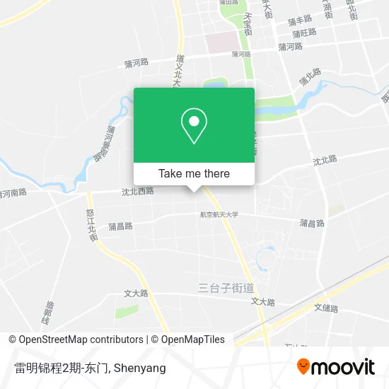 雷明锦程2期-东门 map