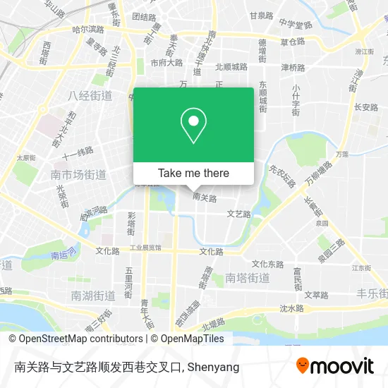 南关路与文艺路顺发西巷交叉口 map