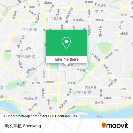 顺发东巷 map