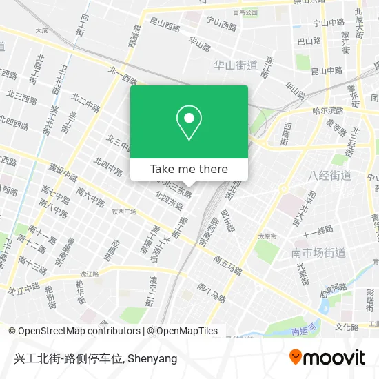 兴工北街-路侧停车位 map