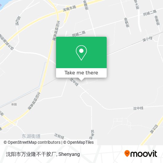 沈阳市万业隆不干胶厂 map