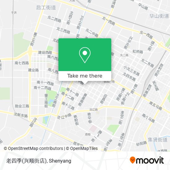 老四季(兴顺街店) map