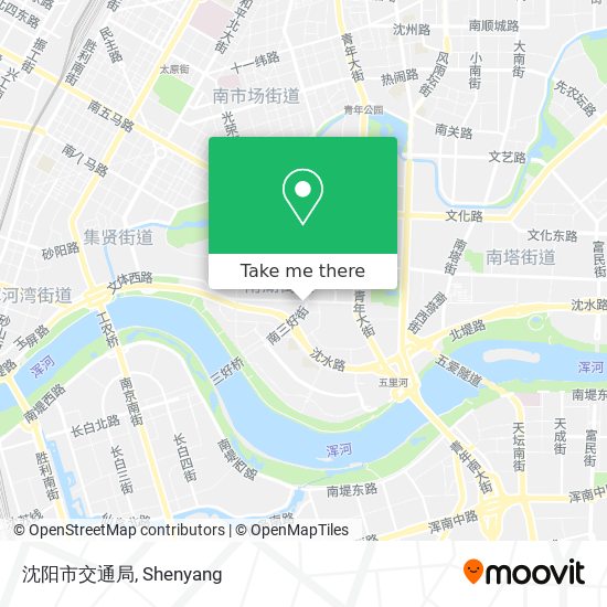 沈阳市交通局 map