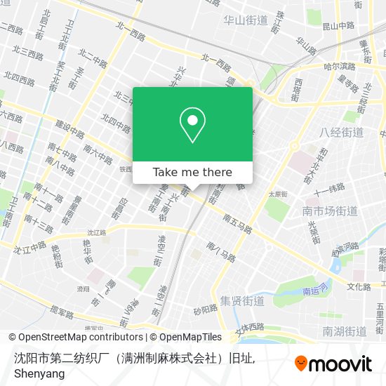 沈阳市第二纺织厂（满洲制麻株式会社）旧址 map