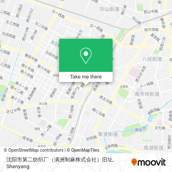 沈阳市第二纺织厂（满洲制麻株式会社）旧址 map