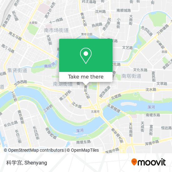 科学宫 map