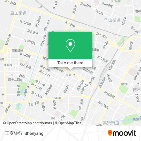 工商银行 map