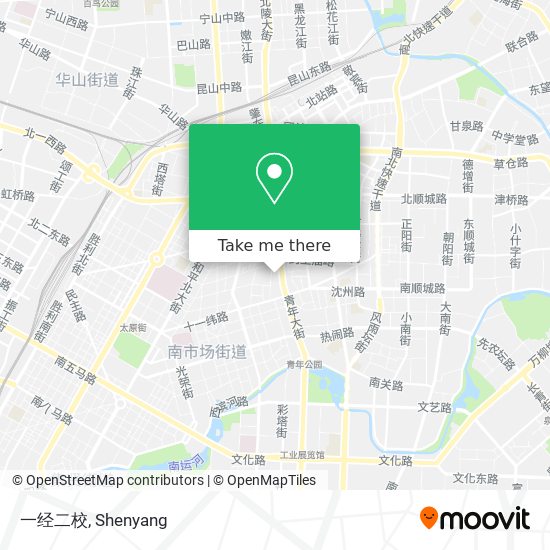 一经二校 map