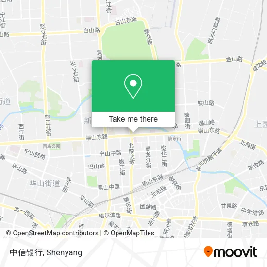 中信银行 map