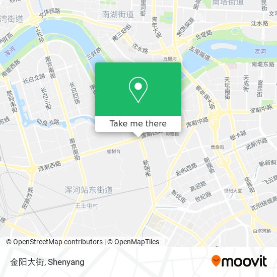 金阳大街 map