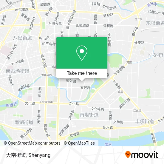 大南街道 map