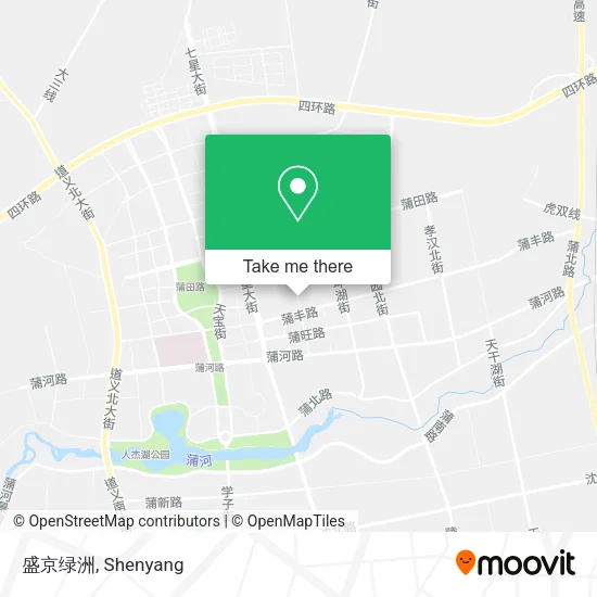 盛京绿洲 map