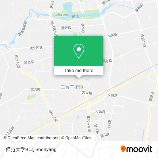 师范大学B口 map