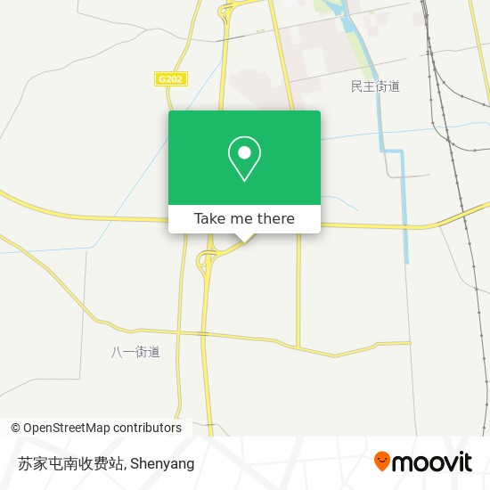 苏家屯南收费站 map