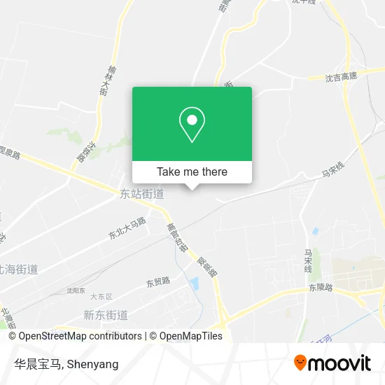 华晨宝马 map