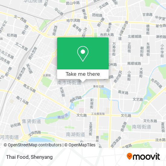 Thai Food map