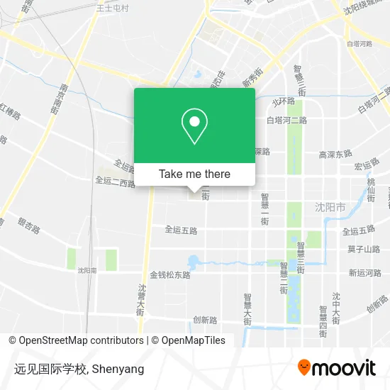 远见国际学校 map