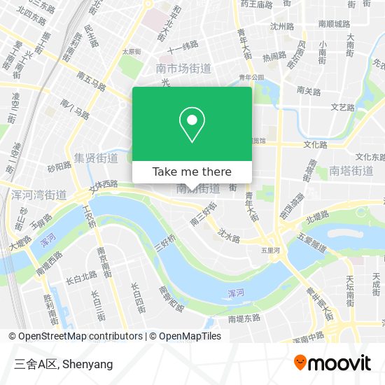 三舍A区 map
