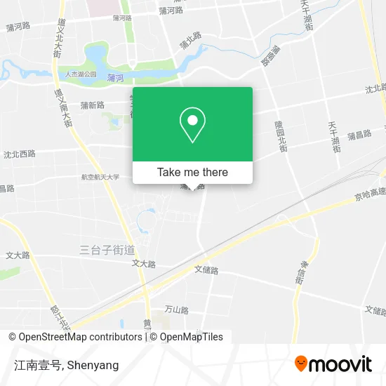 江南壹号 map