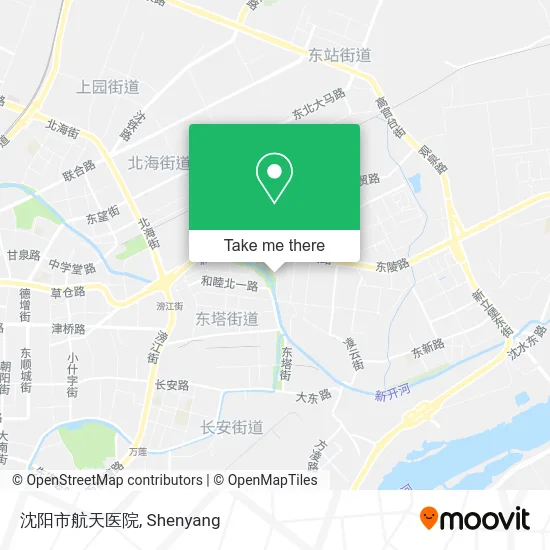 沈阳市航天医院 map