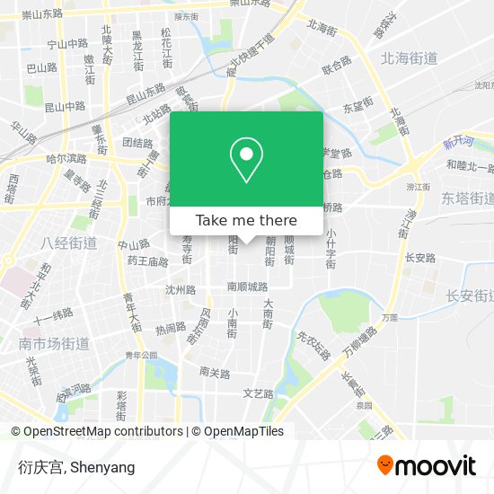 衍庆宫 map
