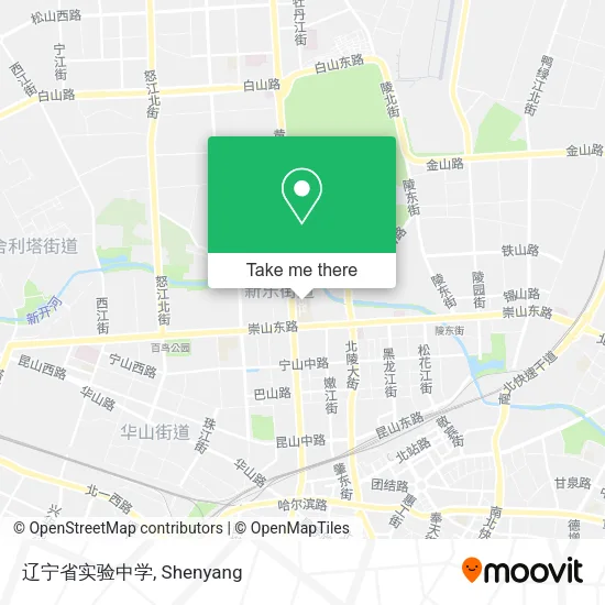 辽宁省实验中学 map